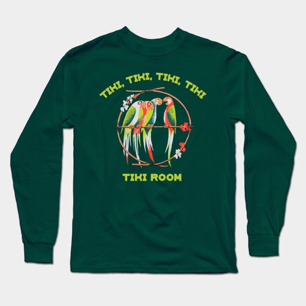 Tiki Room Long Sleeve T-Shirt by ThisIsFloriduhMan